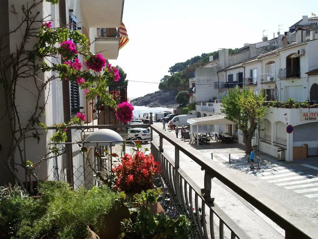 La Mejor Terraza De Tamariu Lägenhet Spanien